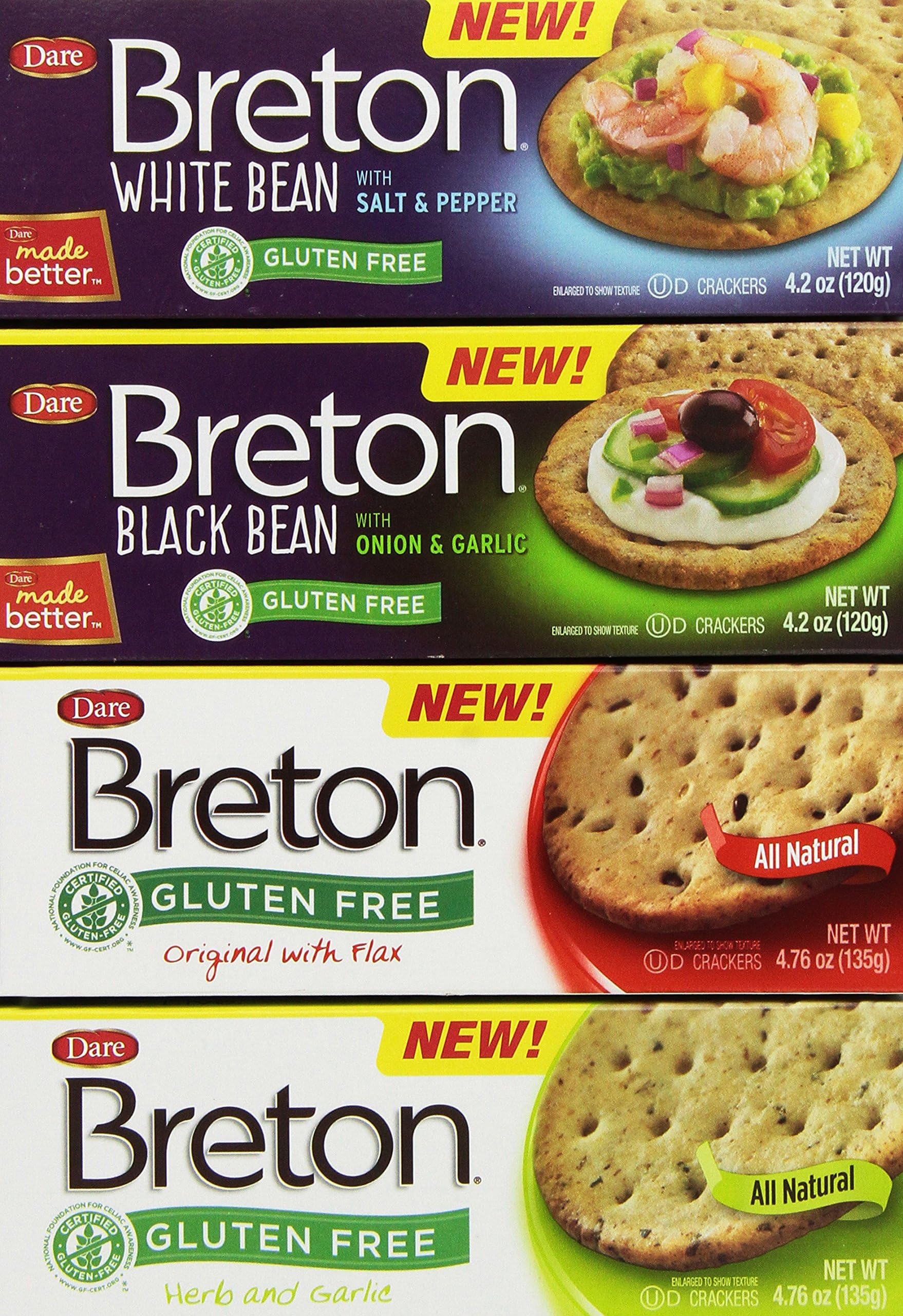 Brenton | Gluten Free Cracker-Variety Pack [4 PACK]