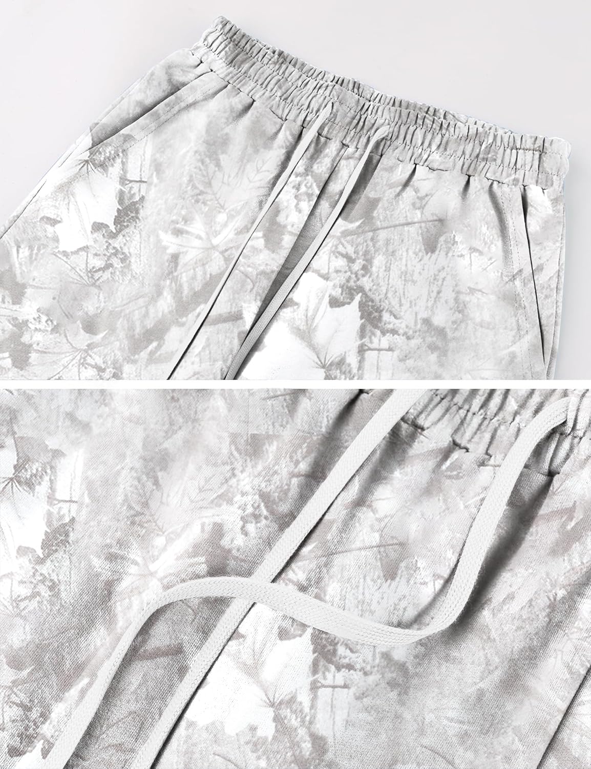 Leopard Pants Women Barrel Sweatpants Casual Baggy Cheetah Print Lounge Pants Drawstring Joggers Pant Trousers - Image 4