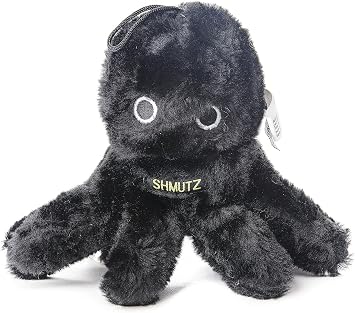 Copa Judaica Chewish Treat Schmutz Octopus Squeak Plush Dog Toy، 3 by 2.5 by 6 -Inch