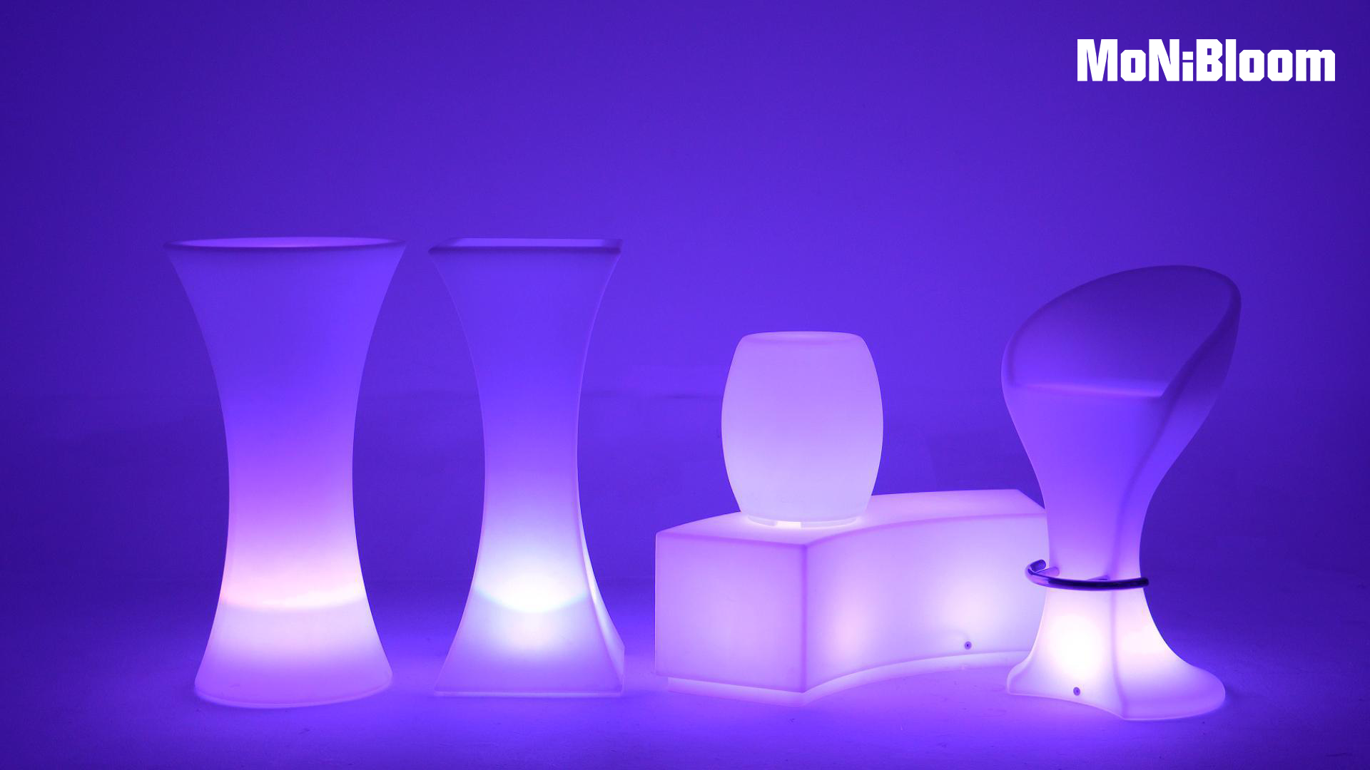 Furniture Factory Glowing LED Bar Furniture Light Up Cocktail