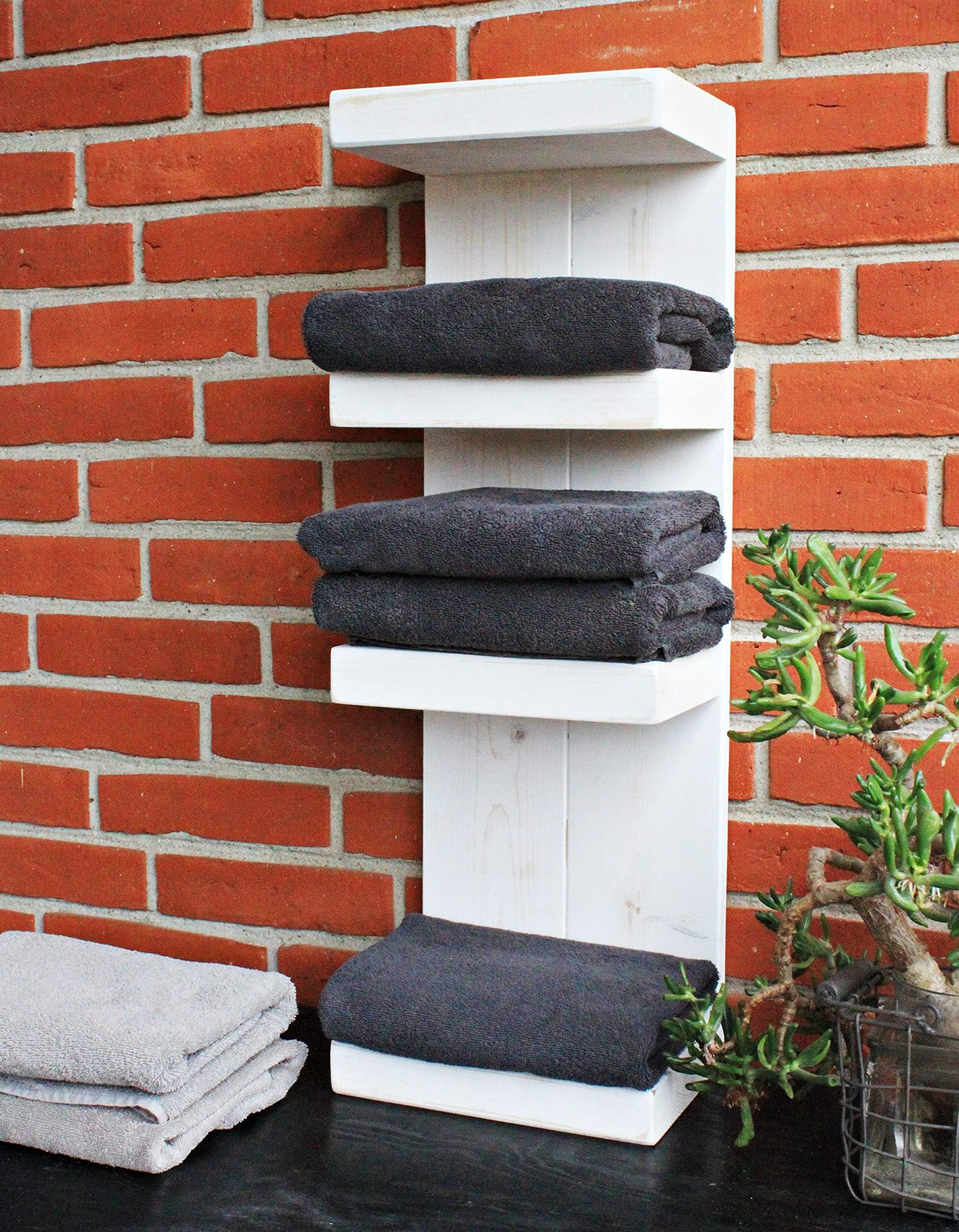 Dekorie Badregal Aus Holz Farbe Wei Ma e HxBxT 70 Cm X 23 5 Cm dekorie-badregal-aus-holz-farbe-wei-ma-e-hxbxt-70-cm-x-23-5-cm