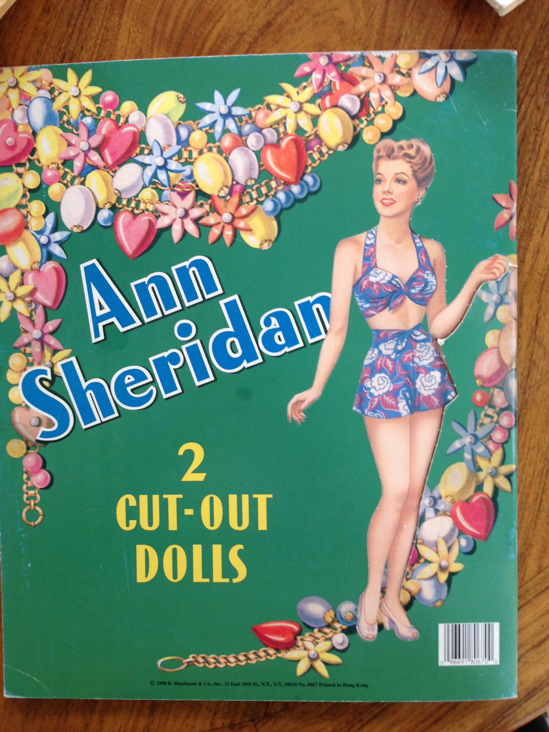 ANN SHERIDAN: 2 CUT-OUT DOLLS [ Paper Dolls ]