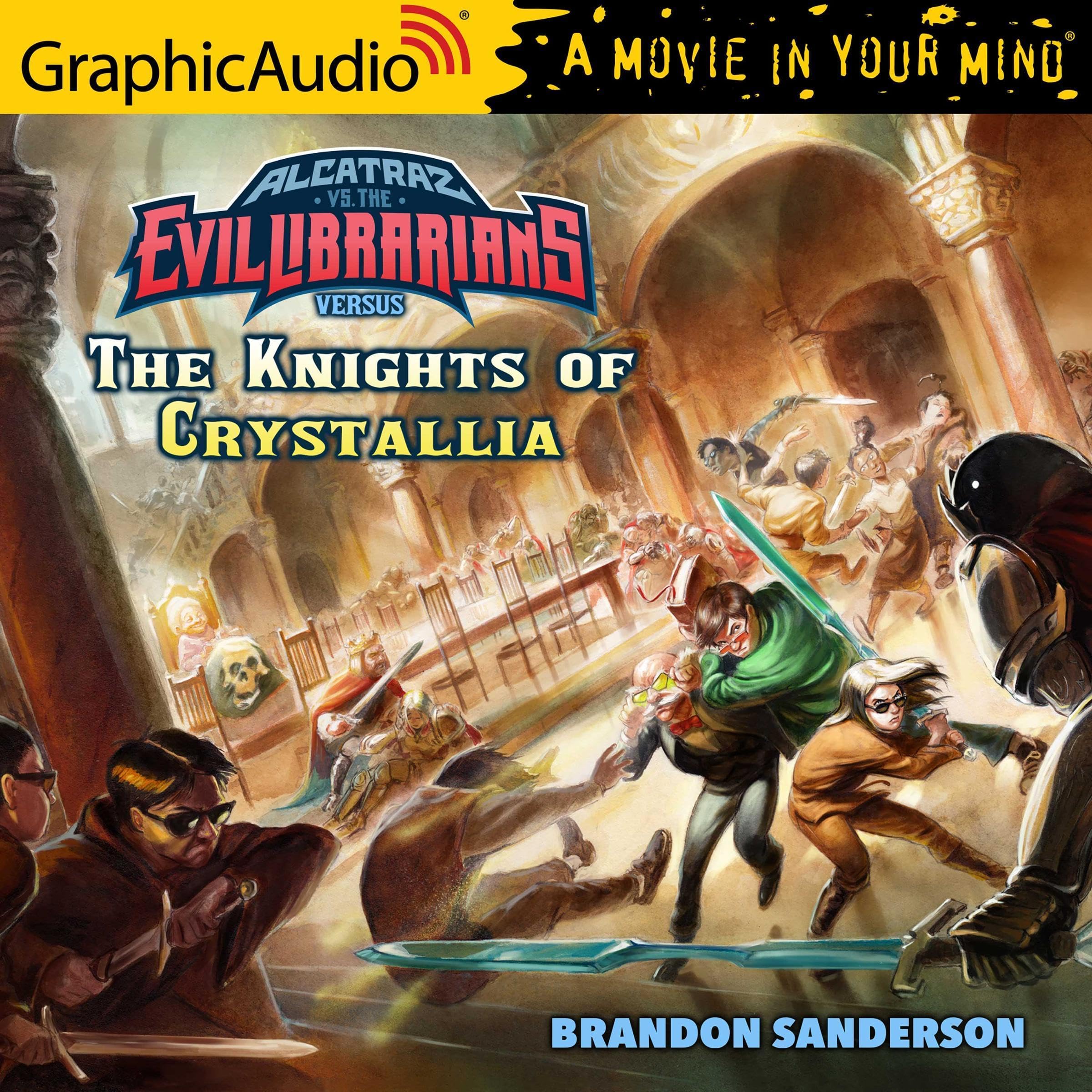 Cover art for Alcatraz Versus The Knights of Crystallia [Dramatized Adaptation]