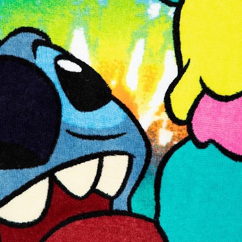 Miniatura 6 de Jay Franco Disney Lilo & Stitch Summer Things - Toalla grande para bañopiscinaplaya para niños, toalla de algodón súper suave y absorbente,