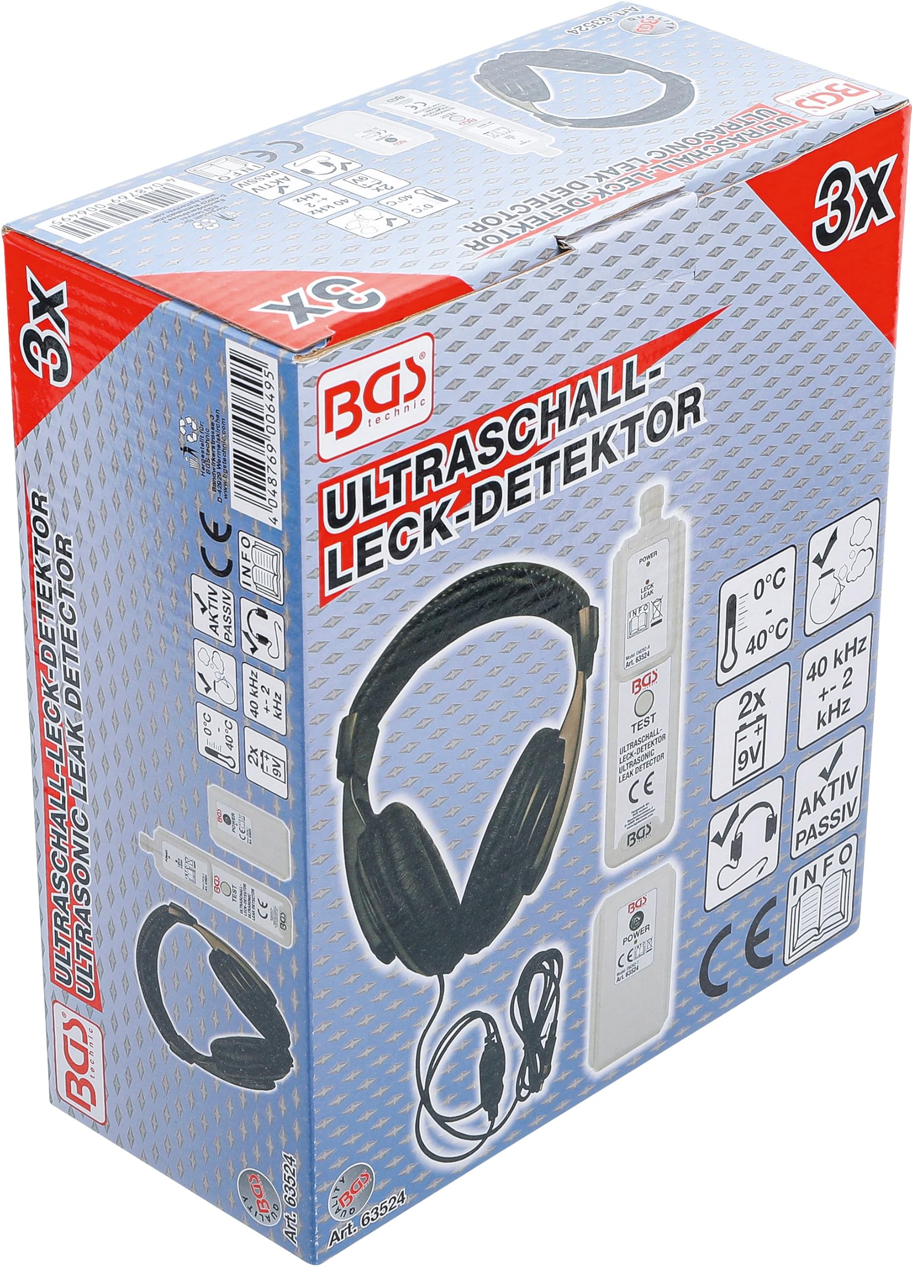 Bgs 63524 - Détecteur de fuite à ultrasons