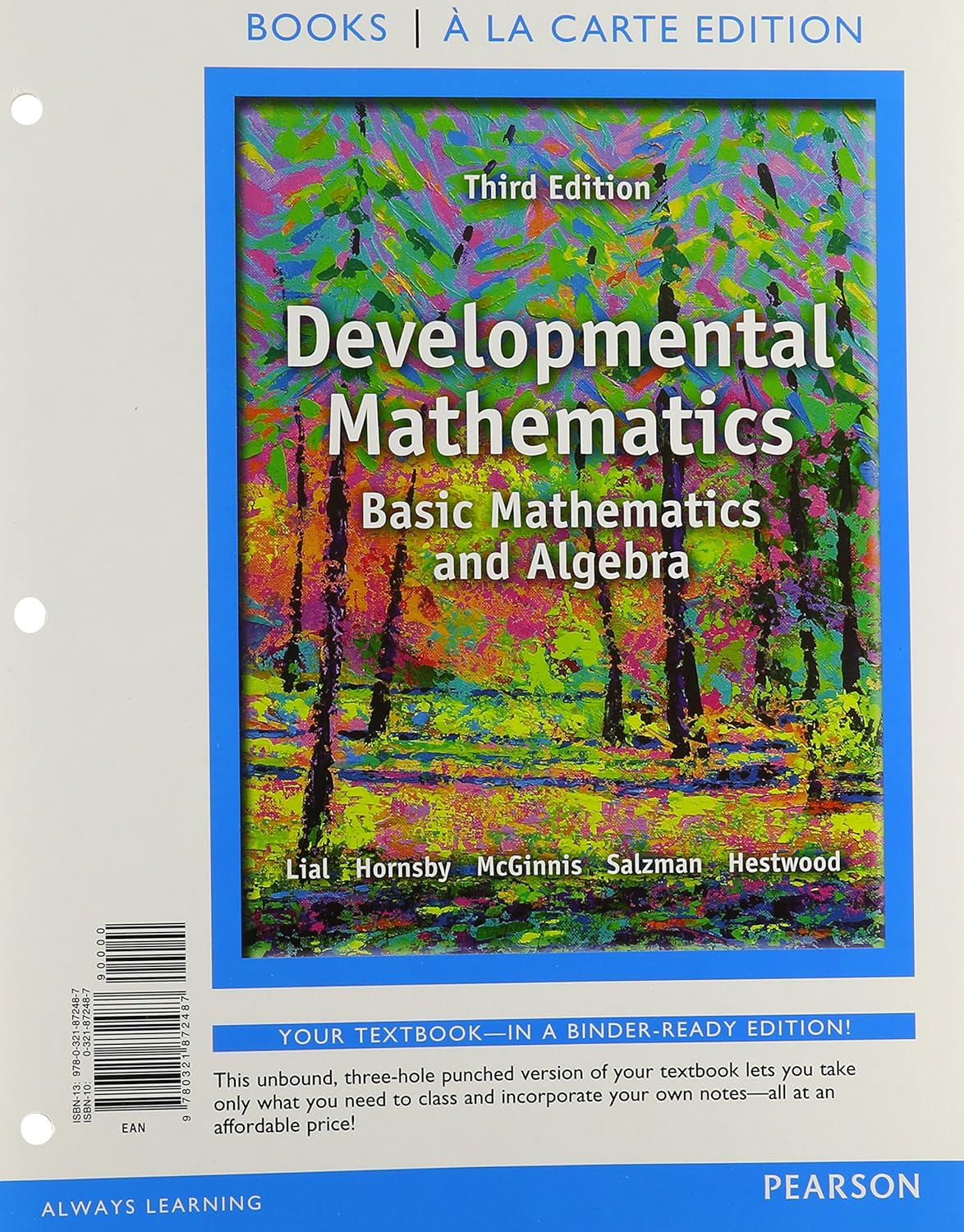 Developmental Mathematics: Basic Mathematics and Algebra: Lial ...