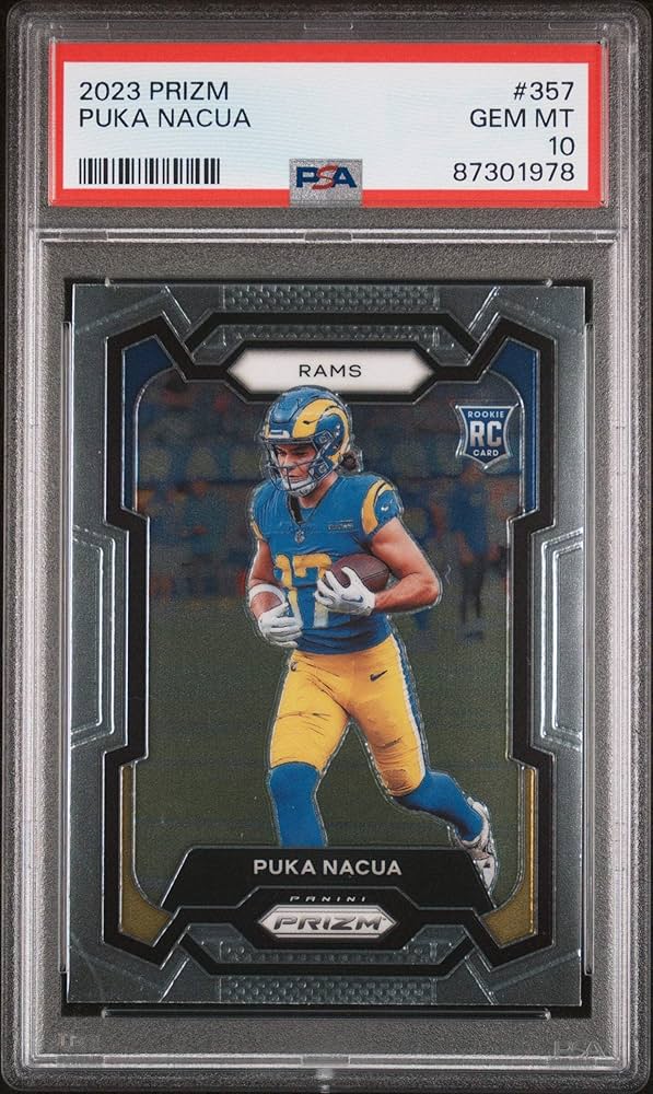 プーカ　Pu'ca Amazon.com: 2023 Panini Prizm Football #357 Puka Nacua Green