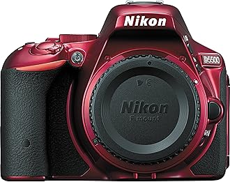 Nikon D5500 DX-format Digital SLR Body (Red)