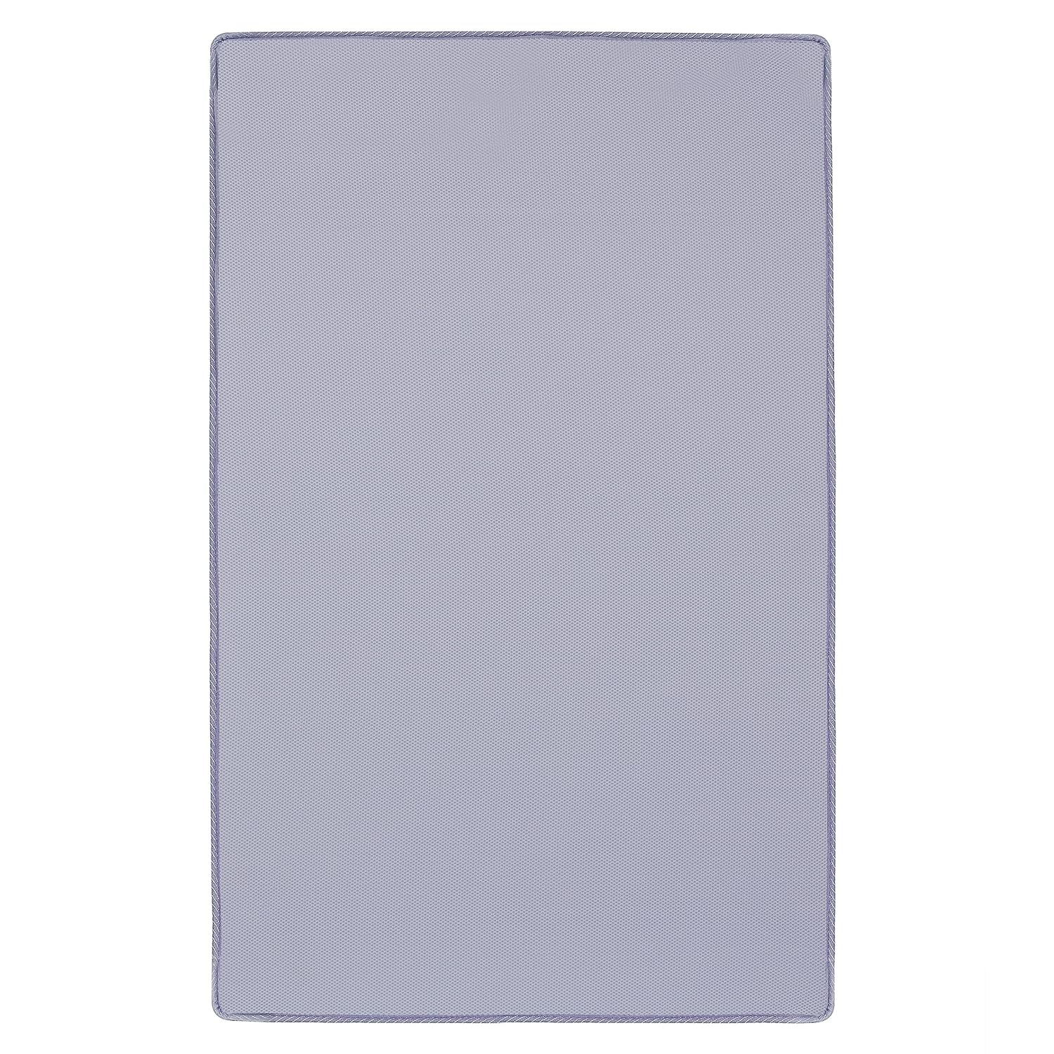 Dream On Me Snuggles Breathable Extra Firm Fiber Portable Crib Mattress in Periwinkle I Greengaurd Gold Certified : Everything Else