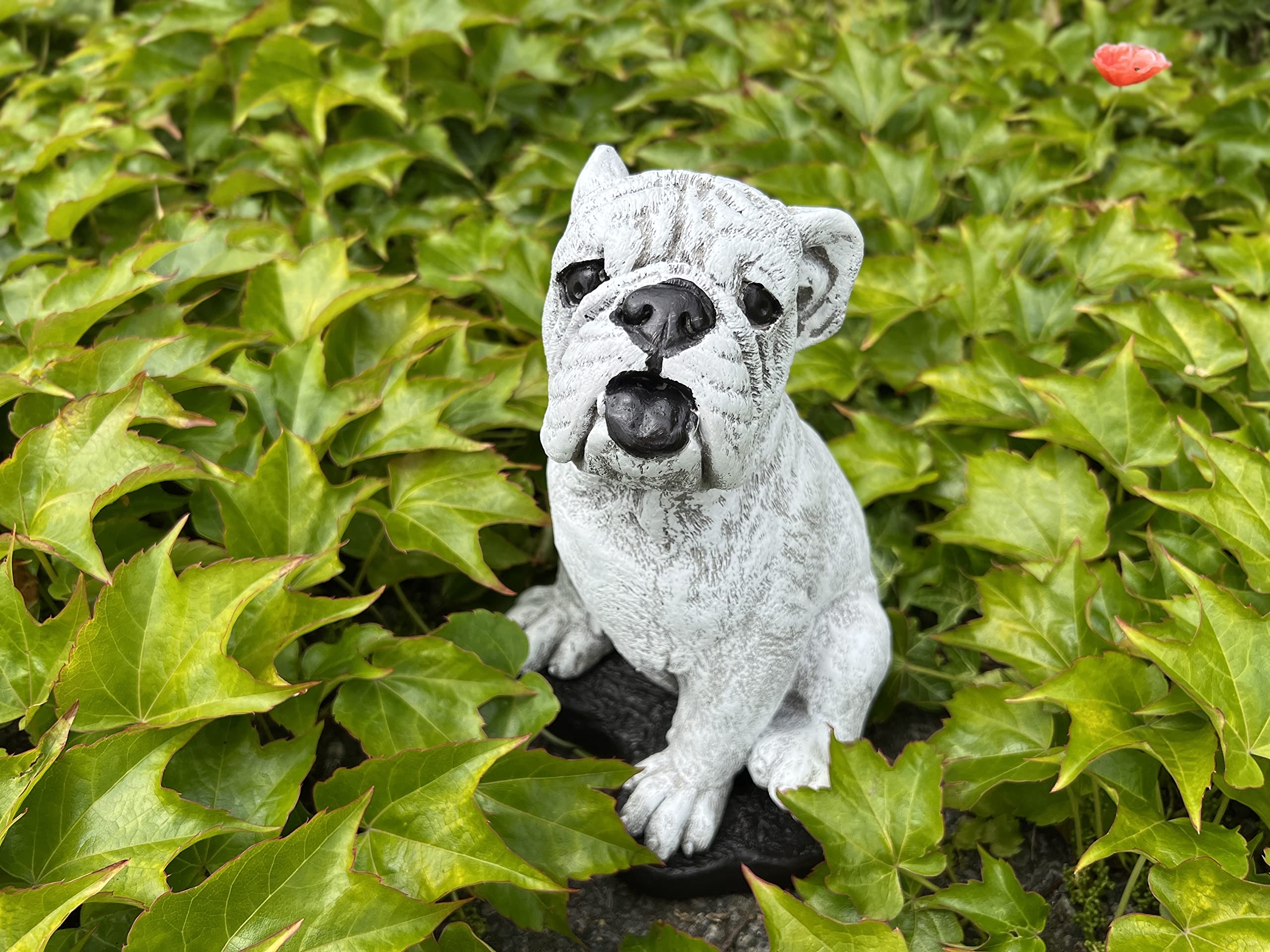 Amazon.co.jp: ロットワイラー 石像 コンクリート製 犬 屋外