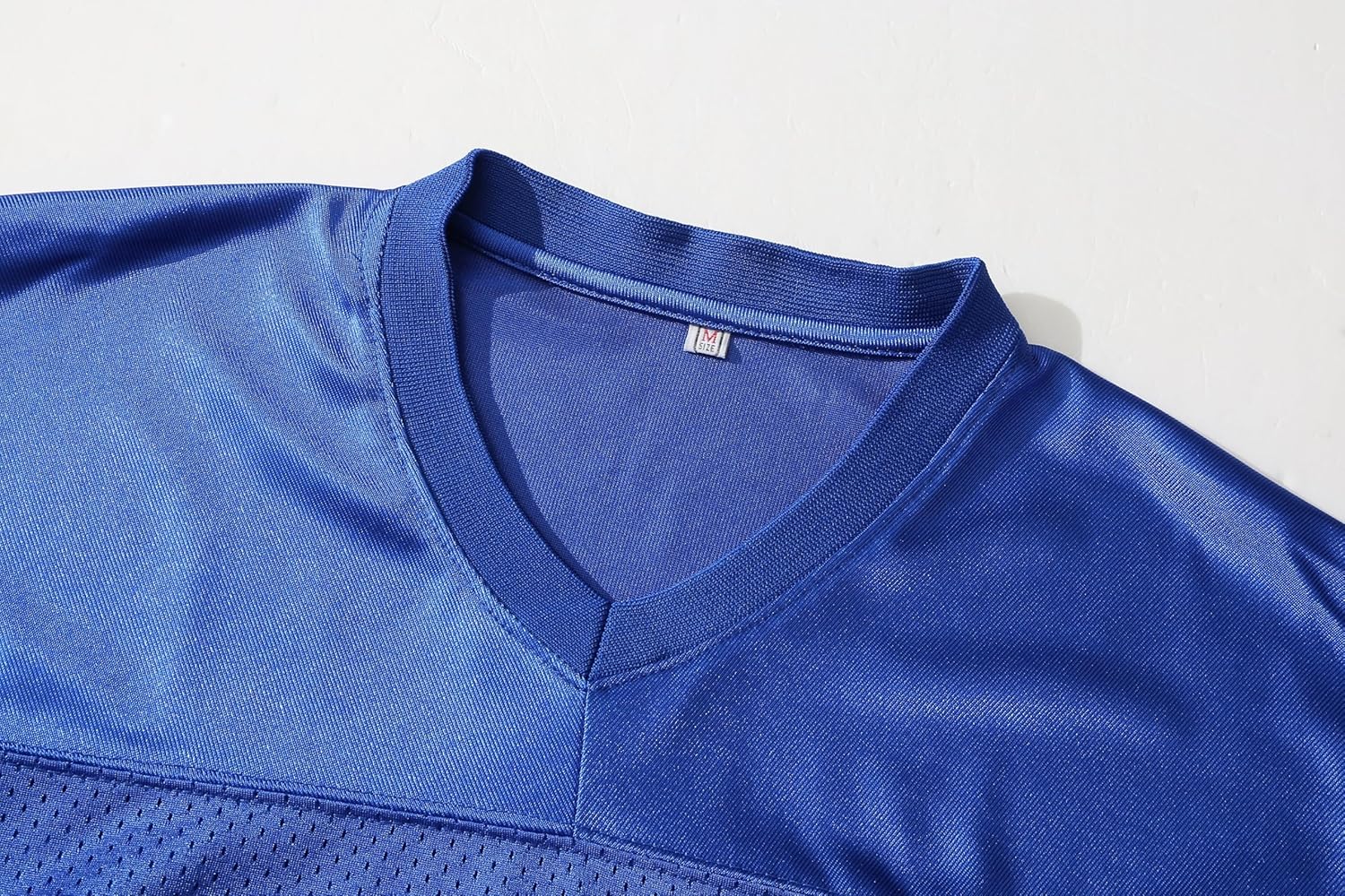 Blank Football Jersey Mesh Athletic Football Shirt Practice Sports Uniform - Image 3