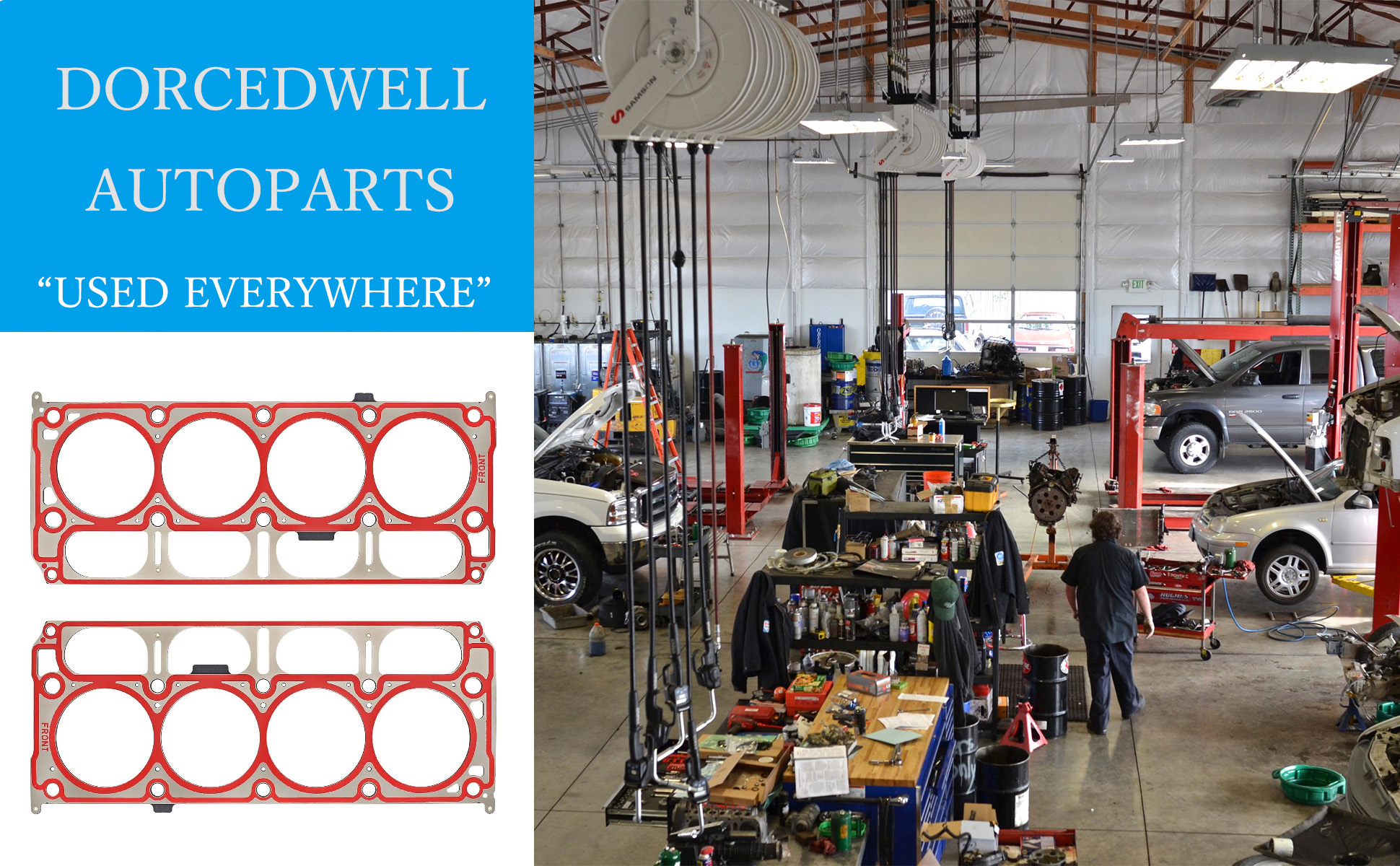 Image of 2PCS MLS 5-Layer Head Gasket Kit for Gen V LT1 LT2 L86 L87 6.2L | 5 Layer Steel MLS Gaskets OE 12688943 12659260 12622331 Fits Chevy GMC 2014-2023 Gen V LT Engine Repair Replacement
