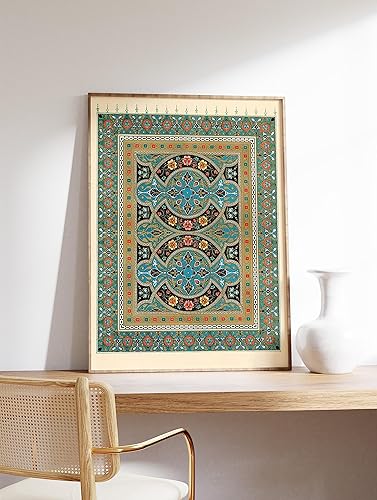 Miniatura 3 de Impresión artística ornamental árabe, póster de arte islámico, decoración de pared moderna, arte de pared islámico decorativo, póster árabe, póster