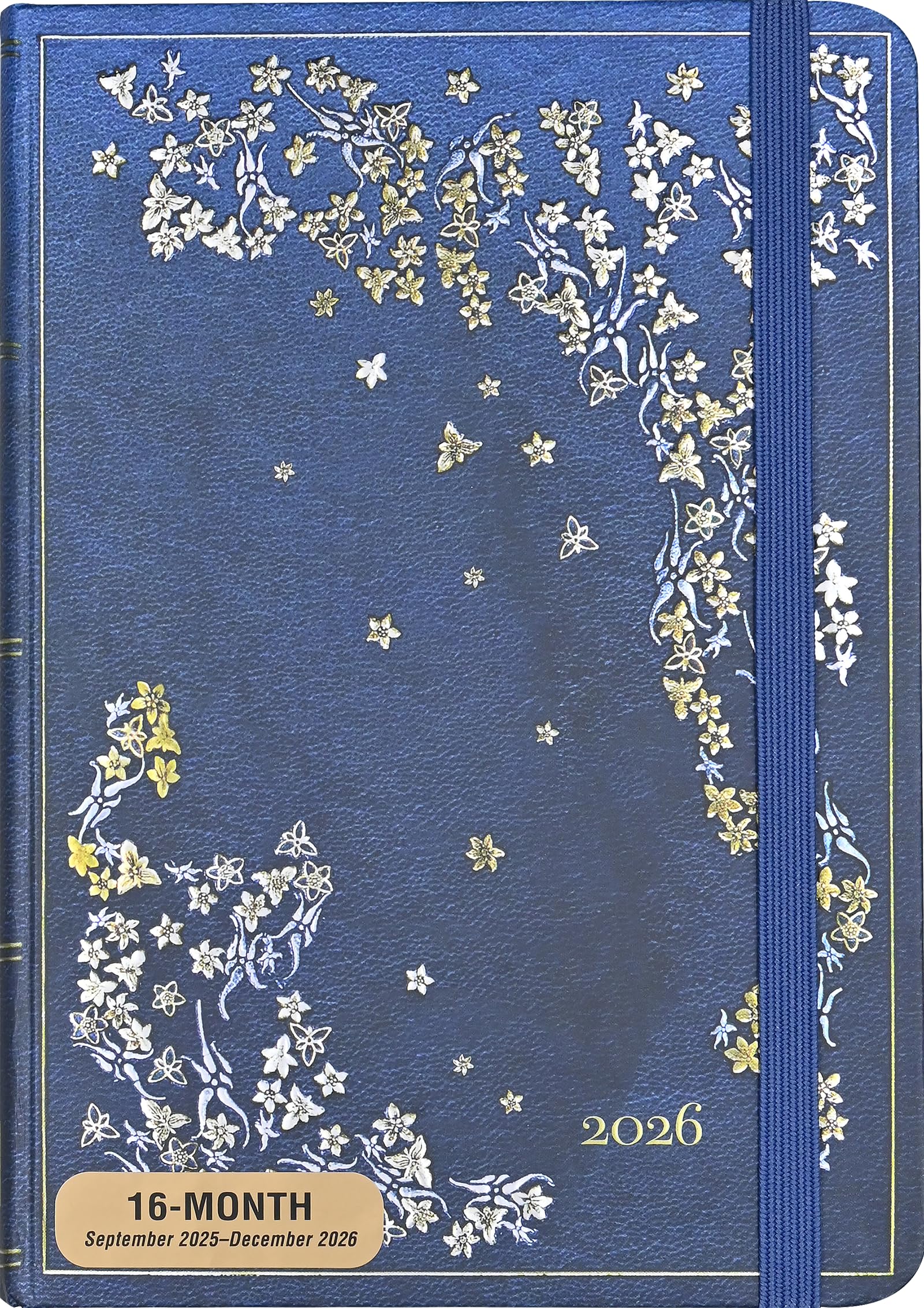 2026 Gilded Branch Weekly Planner (16 months, Sept 2025 to Dec 2026)