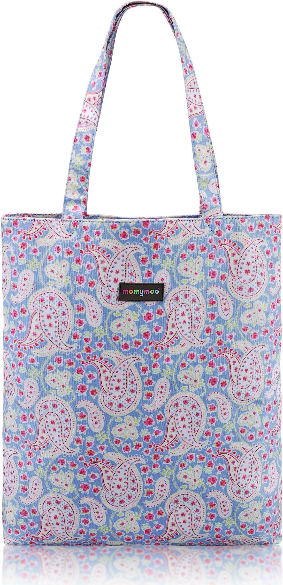 momymoo Matte Coated Oil Cloth Shopper Bag - Paisley
