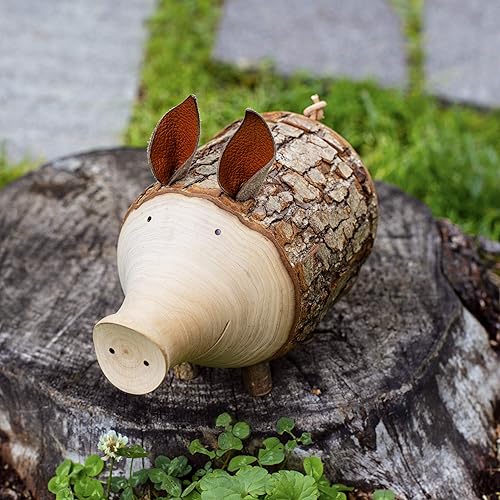 Miniatura 6 de Alcancía personalizada, caja de ahorros de dinero hecha a mano, alcancía para adultos, regalo para amantes de los cerdos, banco hecho a mano