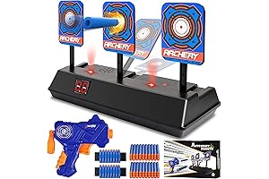 Electric Scoring Auto Reset Target for Nerf Guns Shooting Toys