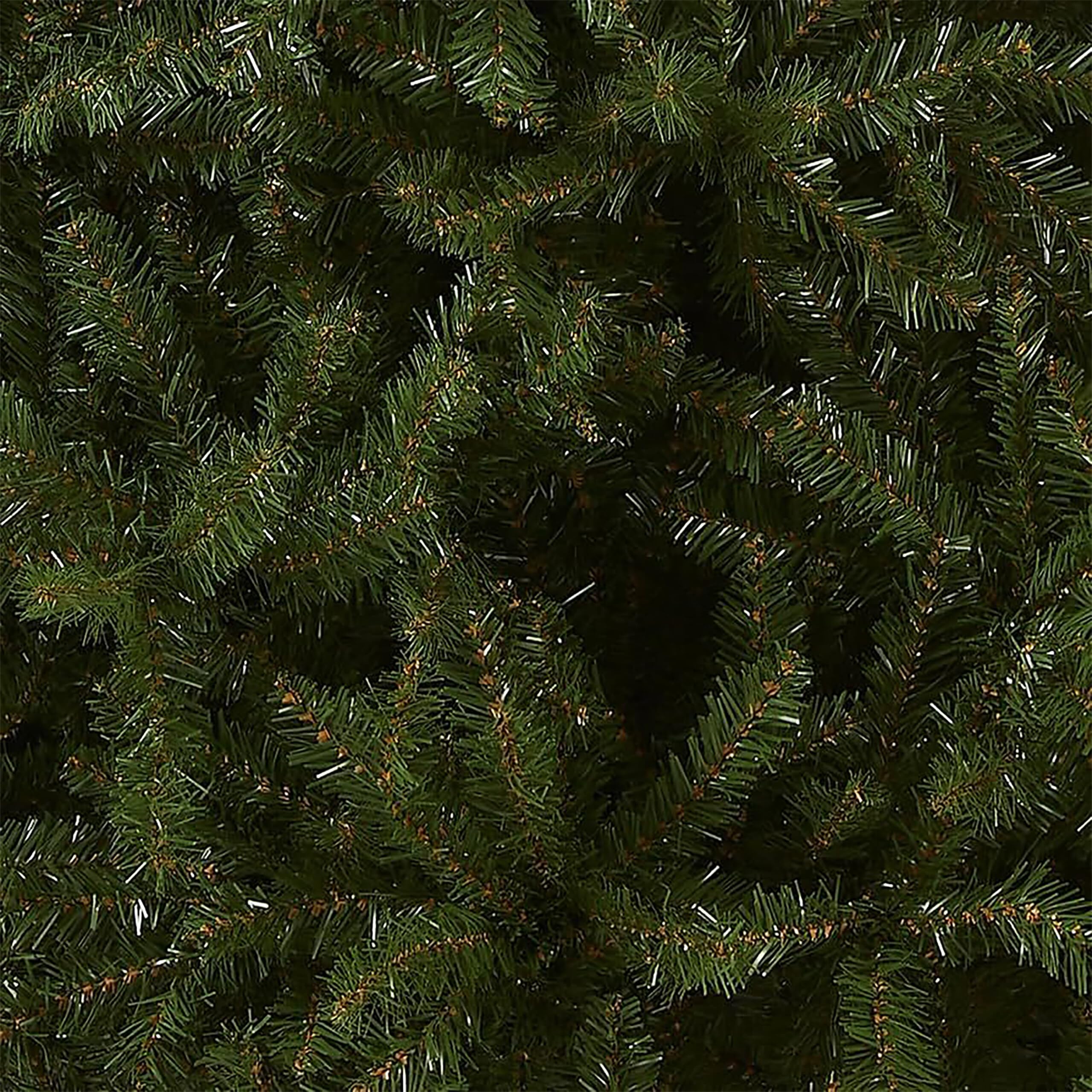 Relaxdays künstlicher Weihnachtsbaum, 210 cm, Spritzguss & PVC Nadeln, Holzständer, Tasche, Tannenbaum naturgetreu, grün