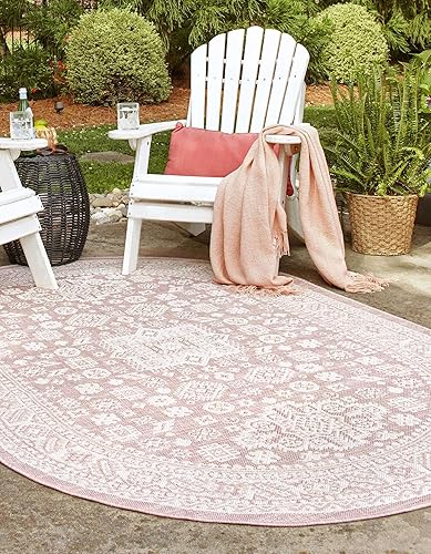 Miniatura 289 de Rugs.com Outdoor Aztec Collection Alfombra – 4 x 6 pies alfombra de tejido plano gris carbón perfecta para salas de estar, grandes comedores, planos
