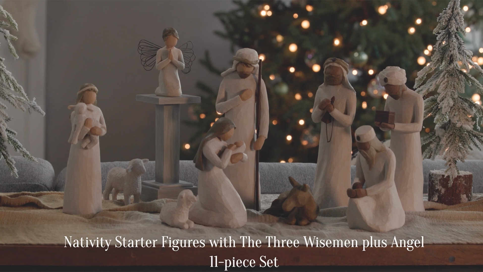 Belee No Tiene Sentido Asombrosa Venta De Conjuntos De Nacimiento Willow  Tree Con First 4 Figures, image size:1914x1077