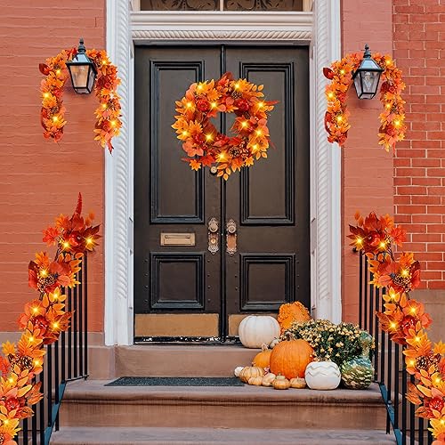 Miniatura 9 de Sggvecsy Guirnalda de oropel del día de San Patricio de 393 pies trébol de trébol guirnalda de oropel metálica para el día de San Patricio fiesta