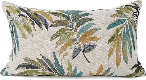 Funda de cojín de chenilla con bordado de lino y algodón para el hogar o la oficina