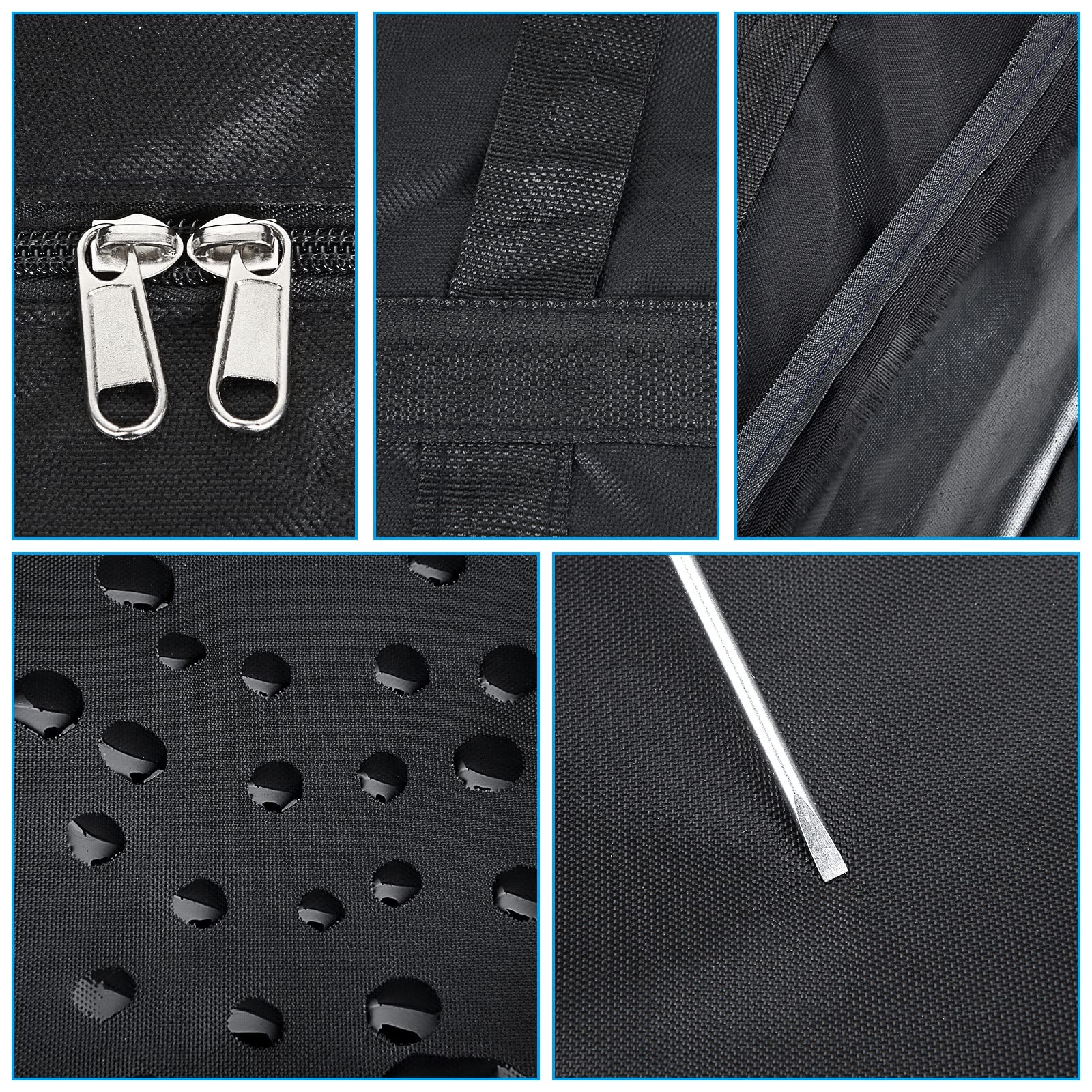 HIOHOIH 2 borse portaoggetti extra large da 180 litri, resistenti, impermeabili, robuste, in tessuto Oxford 600D, per riporre sotto il letto, vestiti, biancheria da letto o viaggi e spostamenti (180L