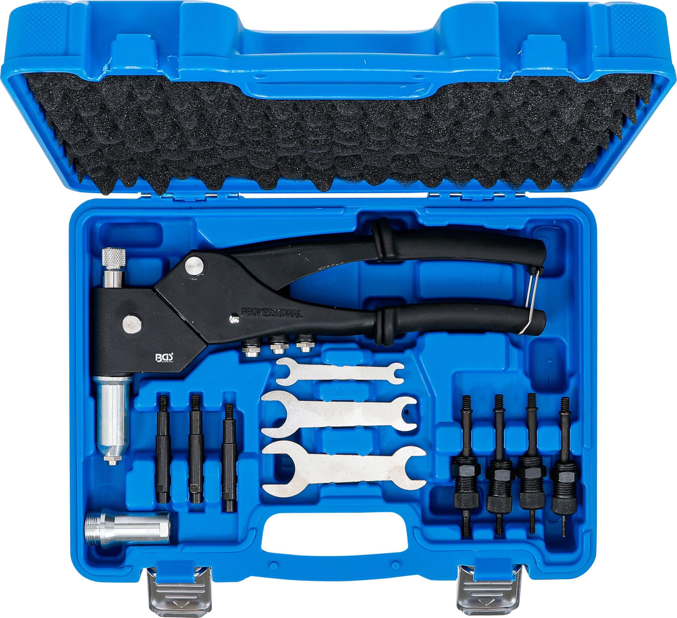 BGS 438 | Serie di rivettatrici | per rivetti standard, dadi e gambi per rivetti