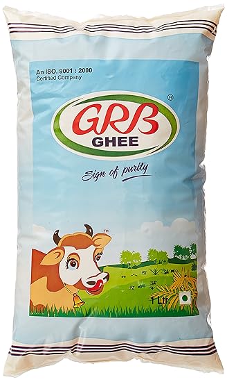 GRB Ghee Pillow Pouch, 1L