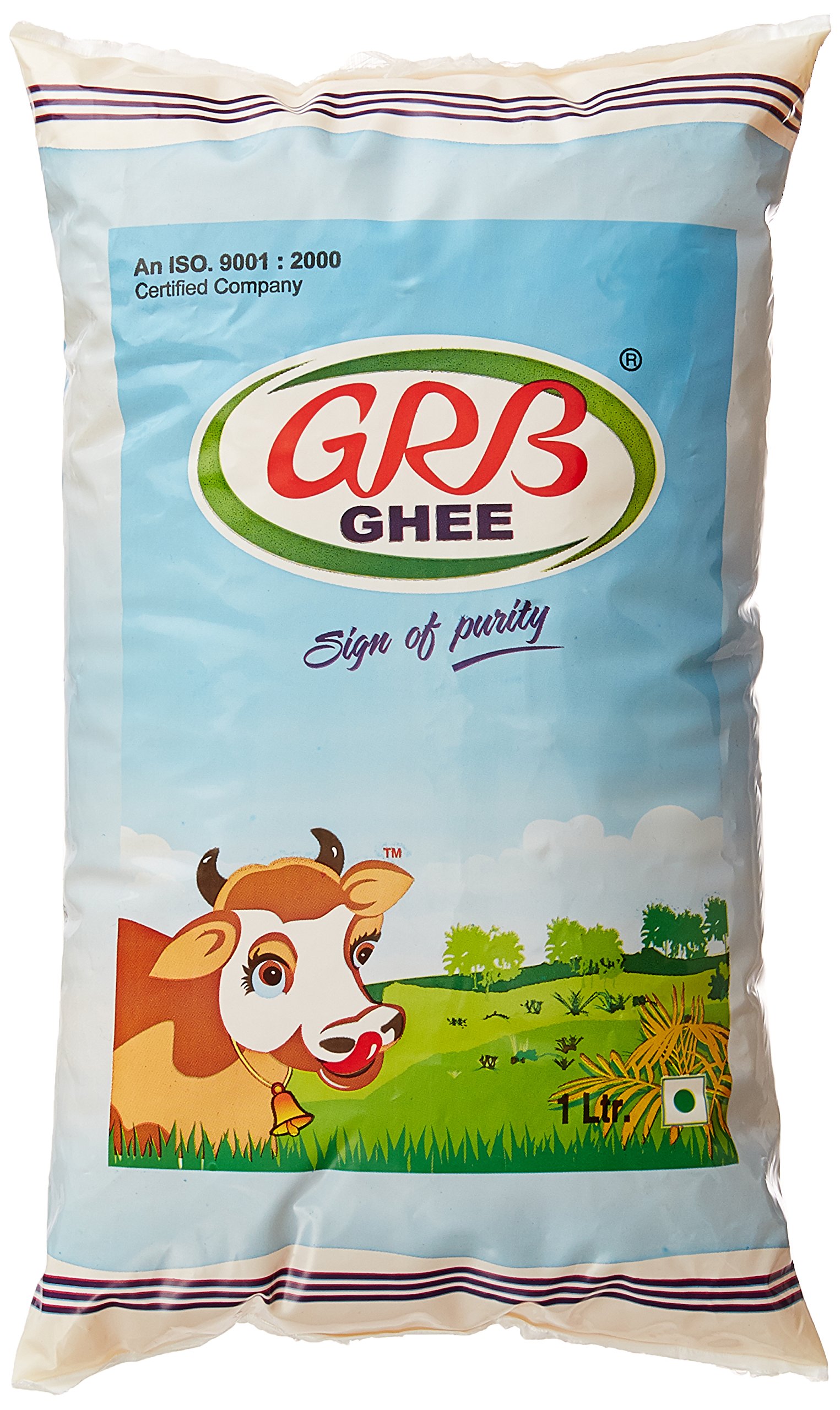 Buy GRB Ghee Pillow Pouch, 1L Online at desertcartINDIA
