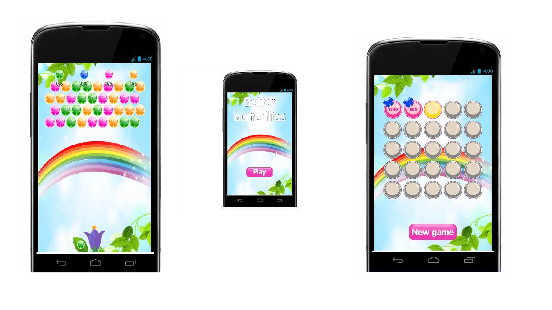 Butterflies Game App on Amazon Appstore