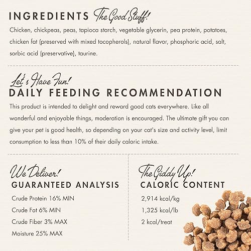 Miniatura 4 de Fromm PurrSnackitty Snacks con sabor a pollo, golosinas suaves y saladas para gatos, paquete de (3) bolsas de 3 onzas