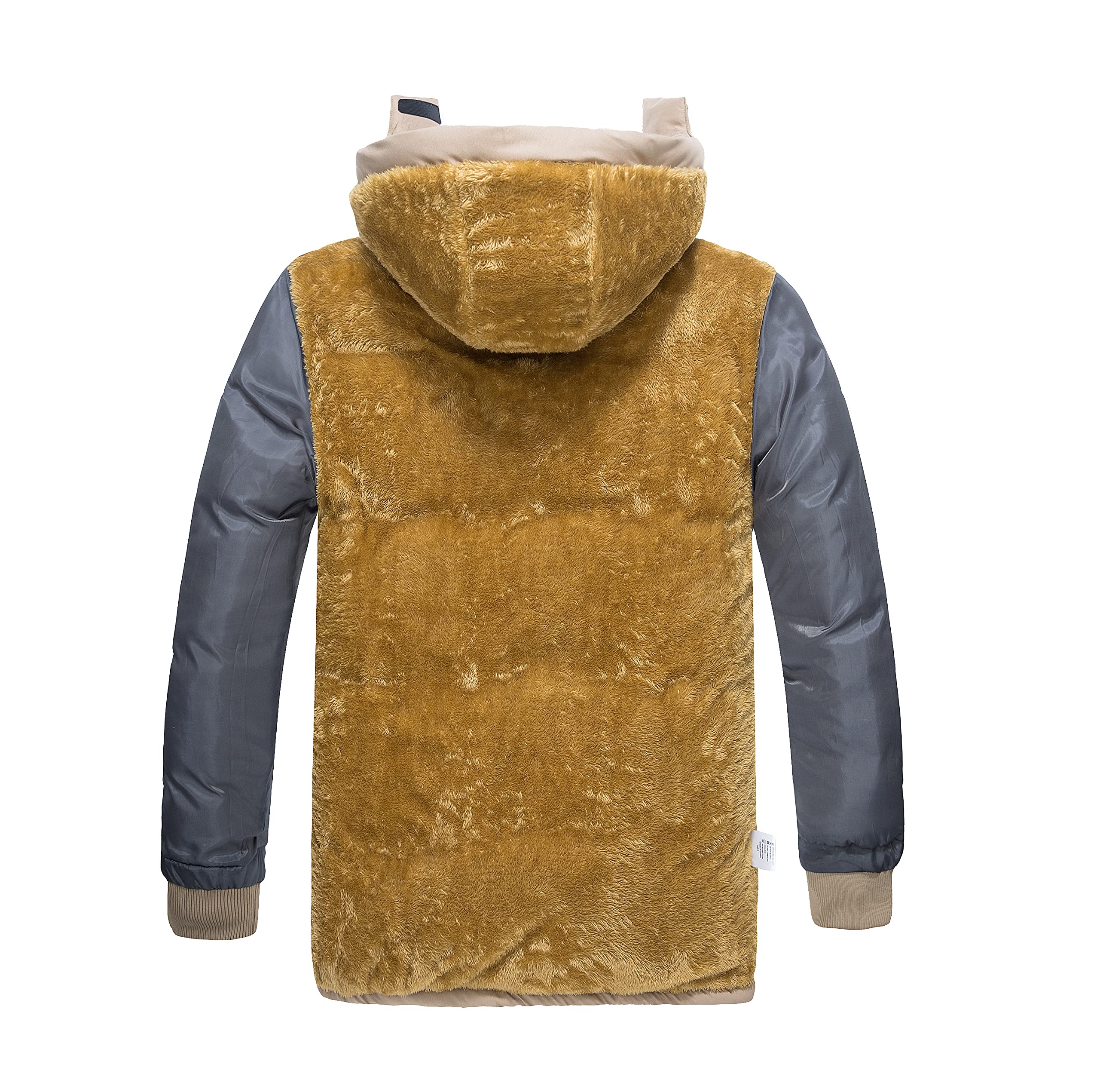 KEFITEVD Winter Jackets for Men Puffer Jacket Men Winter Coats for Men Fleece Jacket Men Snow Jacket Men Parka Jacket Mens Jacket