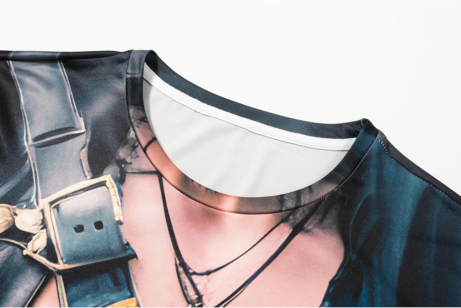 Men Mardi Gras Shirts,Pirate T-Shirt Men,Funny Bavarian Oktoberfest 3D Printed Graphic T-Shirt - Image 7