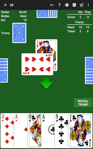 29 Card Game by NeuralPlay