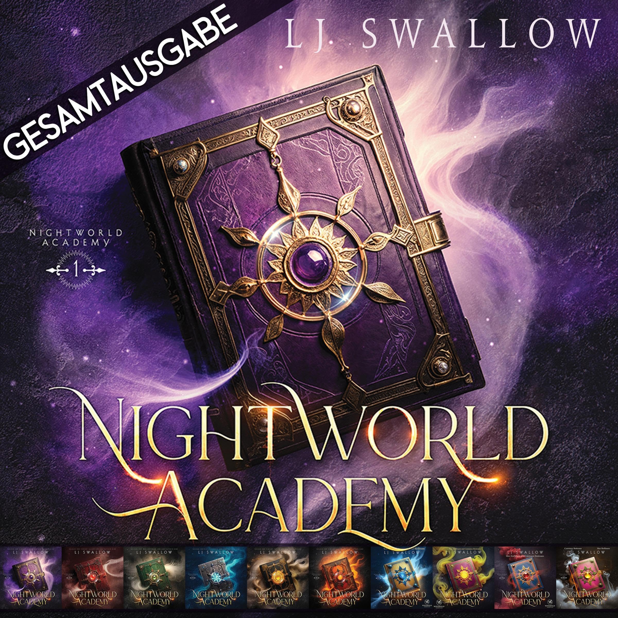 Cover art for Nightworld Academy - Gesamtausgabe (1-10)