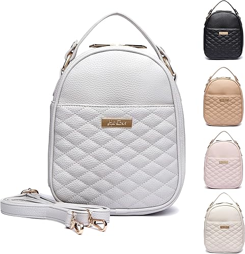 Luli Bebe Monaco - Bolsa de almuerzo aislada para mujer, con correa para el hombro, para comida y aperitivos, Ébano negro