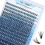 Individual Lashes GEMERRY 280pcs Large Tray 0.07mm Lash Clusters 30D 8-16 MIX D Curl Cluster Lashes Soft &Natural Individual Lashes Cluster Reusable DIY Eyelash Extensions