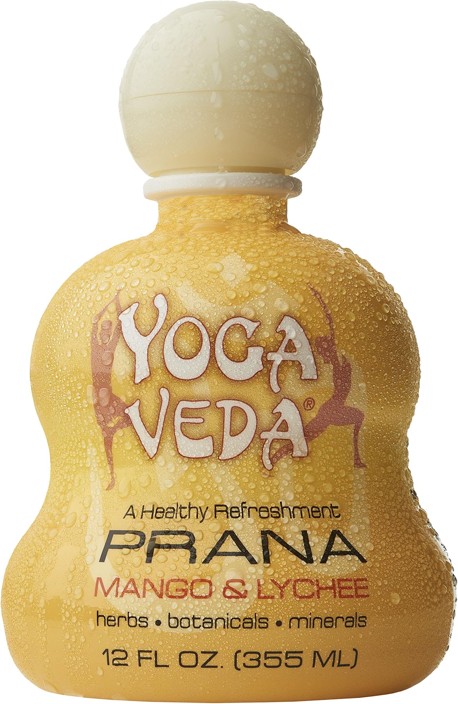 YogaVeda Health Drink, Prana, count of 6, 12 Fluid Ounce