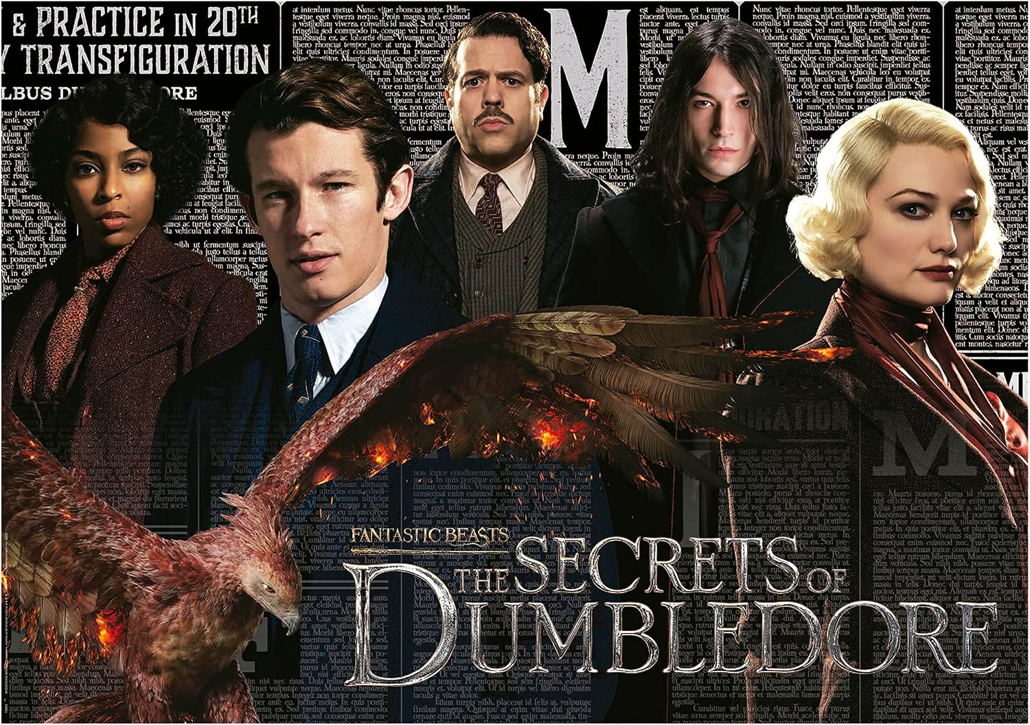 Educa 19493, Fantastic Beasts, 1000 Piece Puzzles for Adults and Children from 10 Years, Dumbledores Secrets, Fantastic Beasts, Wizarding World