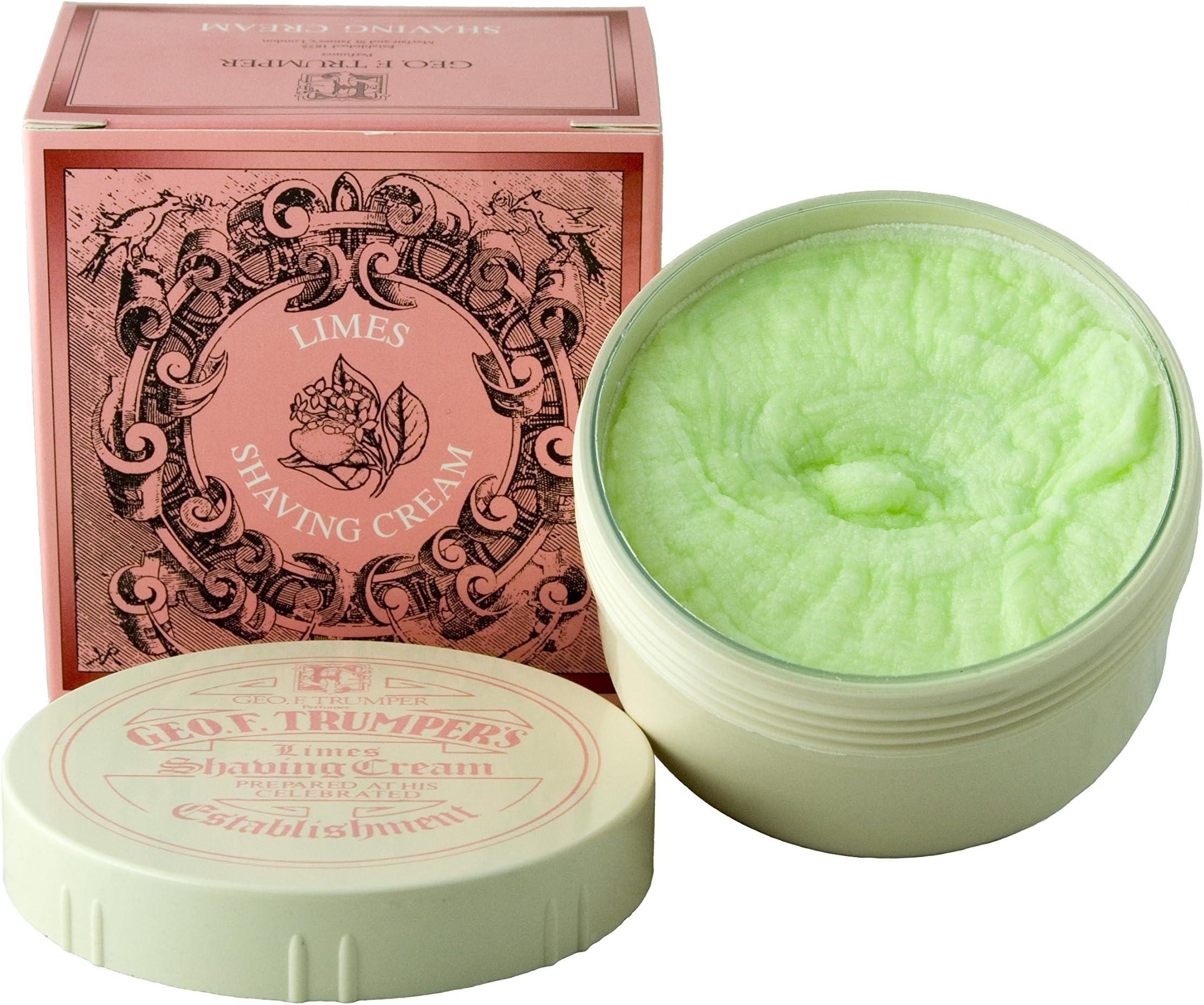 Limes Shaving Cream Jar