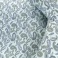 Vista 3 de Juego de sábanas de algodón con franela superior, franela, King