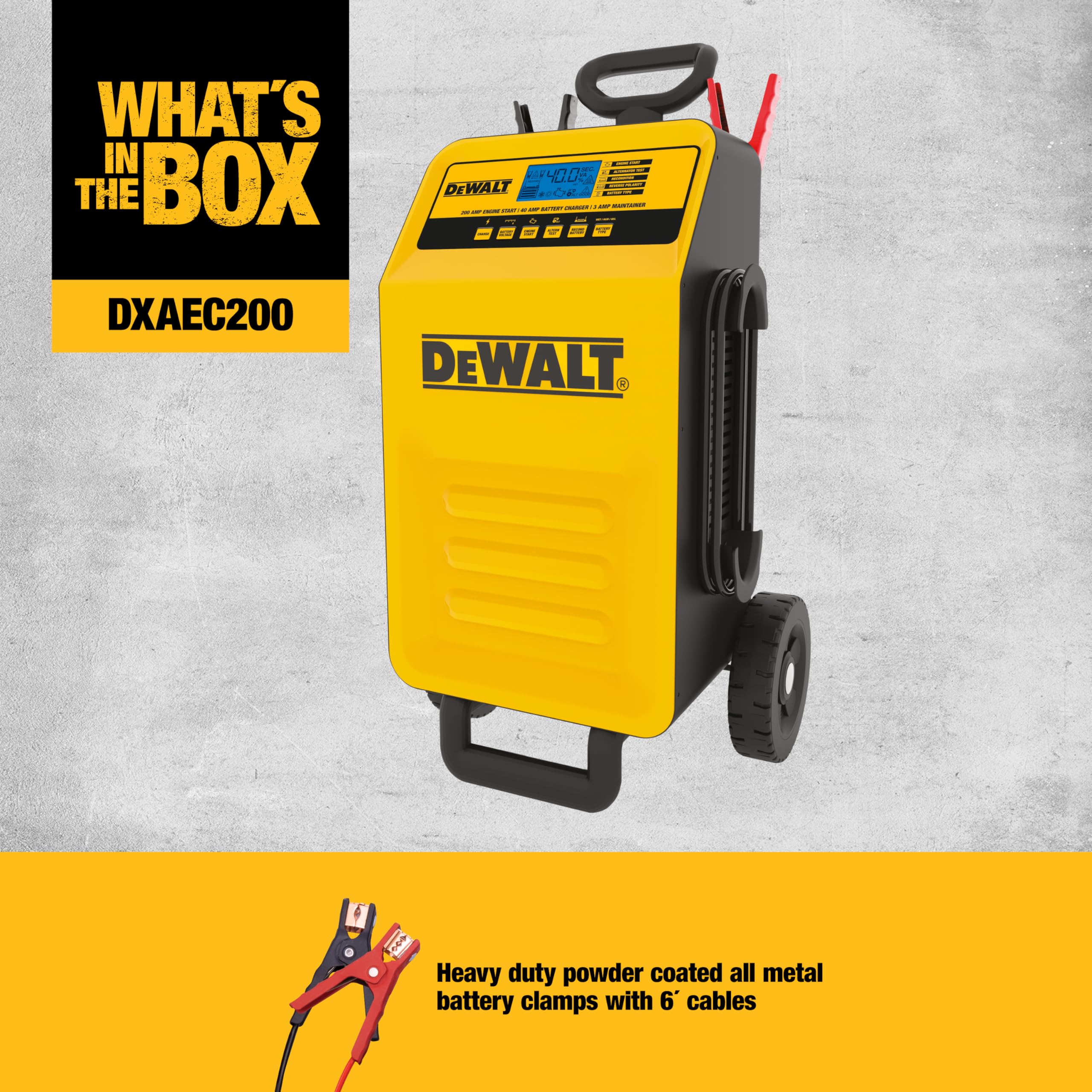 D.C. Version Health Wave Gold デラックスタイプ Amazon.com: DeWalt DXAEC200 Professional Rolling 40 Amp Battery