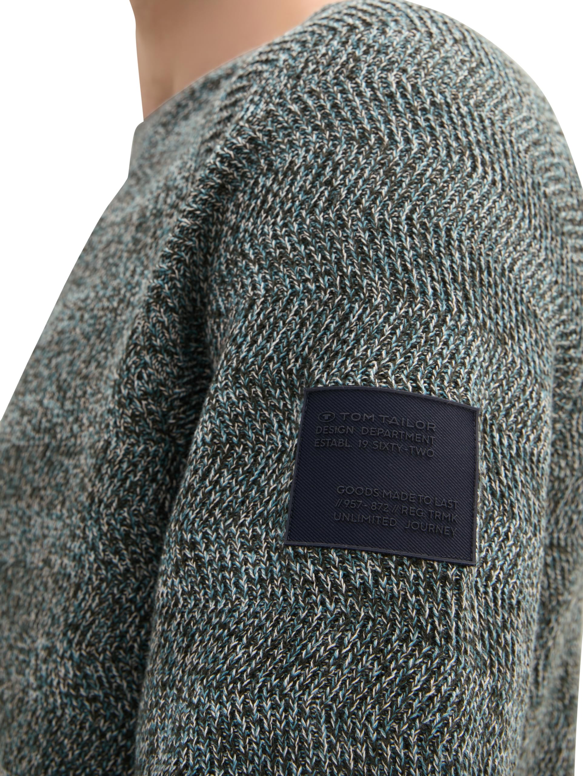 TOM TAILOR Sweter pullover Mężczyźni 1043273