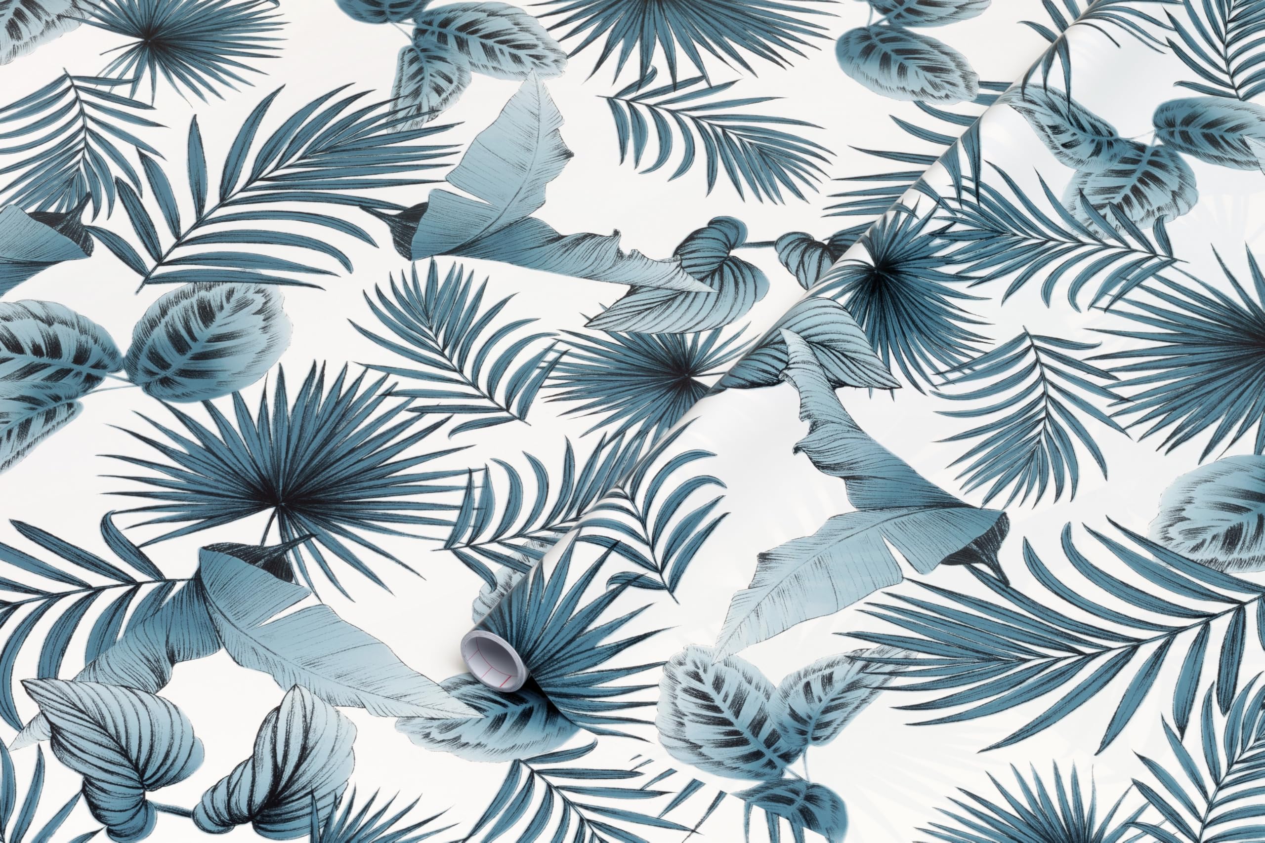 d-c-fix vinyl wrap Botanicals 45 cm x 2 m - sticky back plastic roll for furniture, kitchen & cupboards - contact paper sticker self adhesive film
