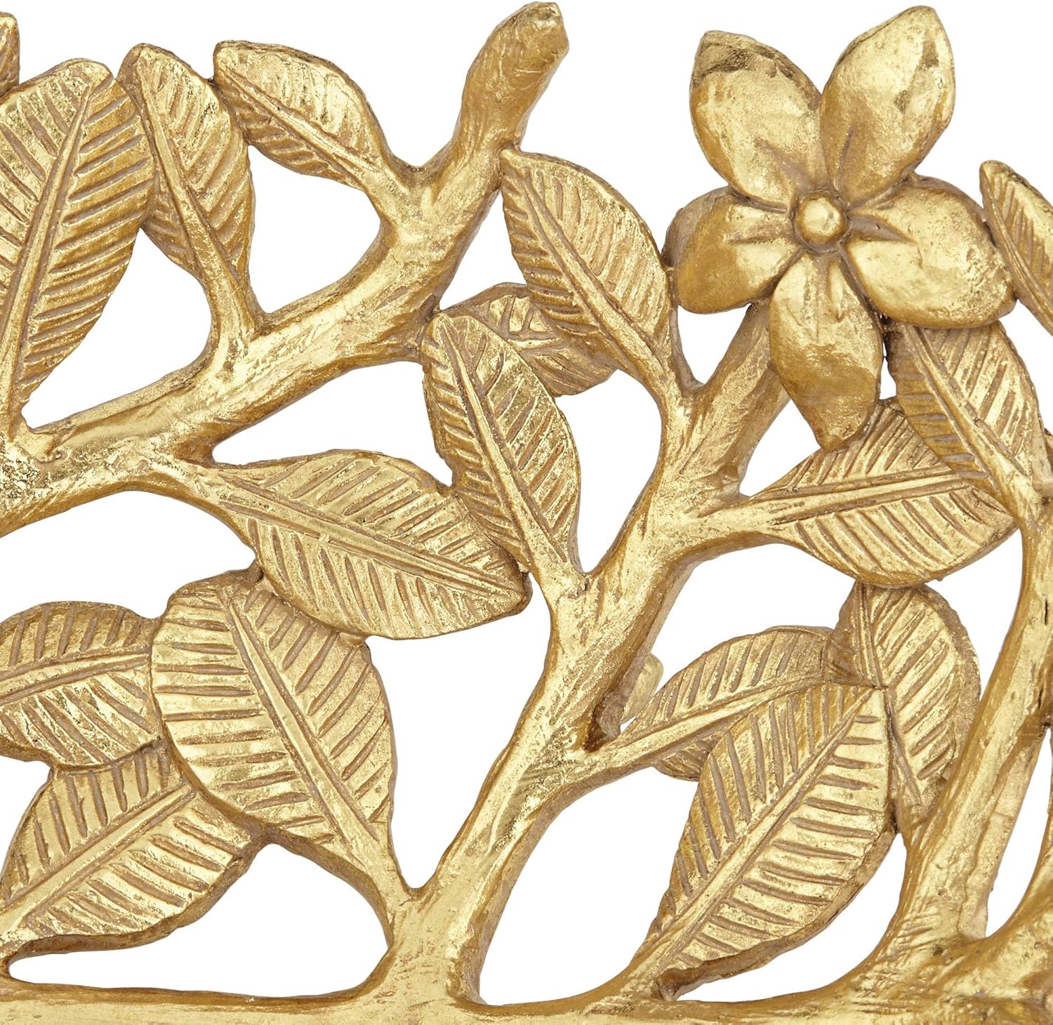 Kensington Hill ミランダ マットゴールド 透かし彫り 花柄 装飾ボウル