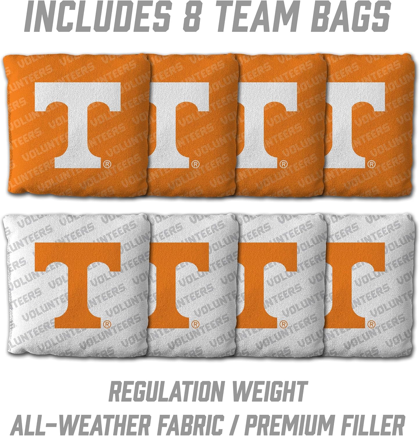 YouTheFan NCAA 2' x 4' Slogan Series Professional Wood Cornhole Game with Logo Bags