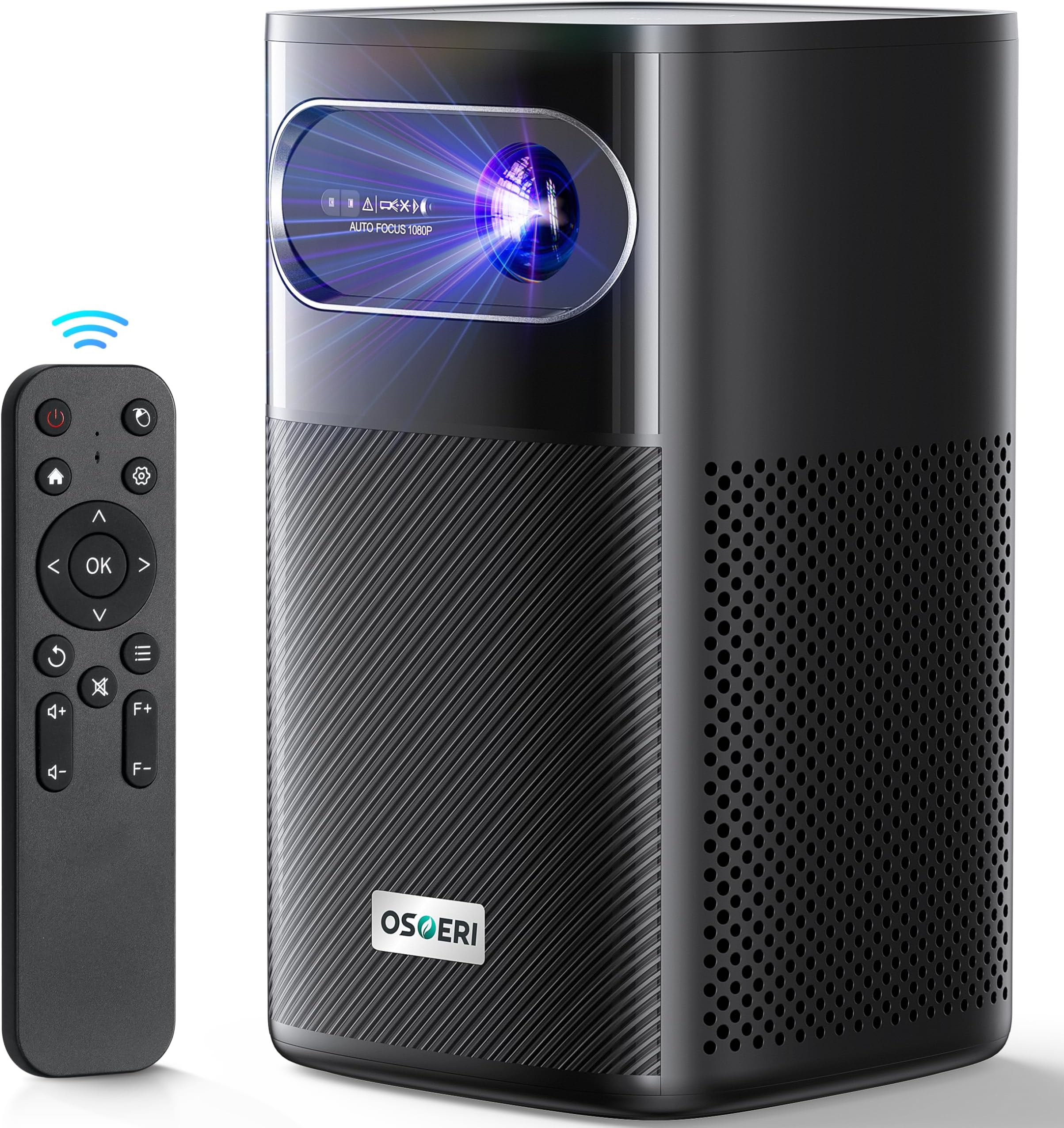 Osoeri Mini Projector 4K Support, Portable Outdoor Projector with Bluetooth a...