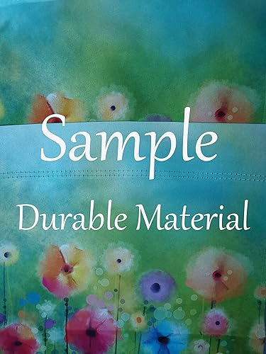 Miniatura 8 de ShineSnow Bandera abstracta de acuarela para primavera y verano con hojas florales verdes, flores, bandera de casa de 28 x 40 pulgadas, poliéster de