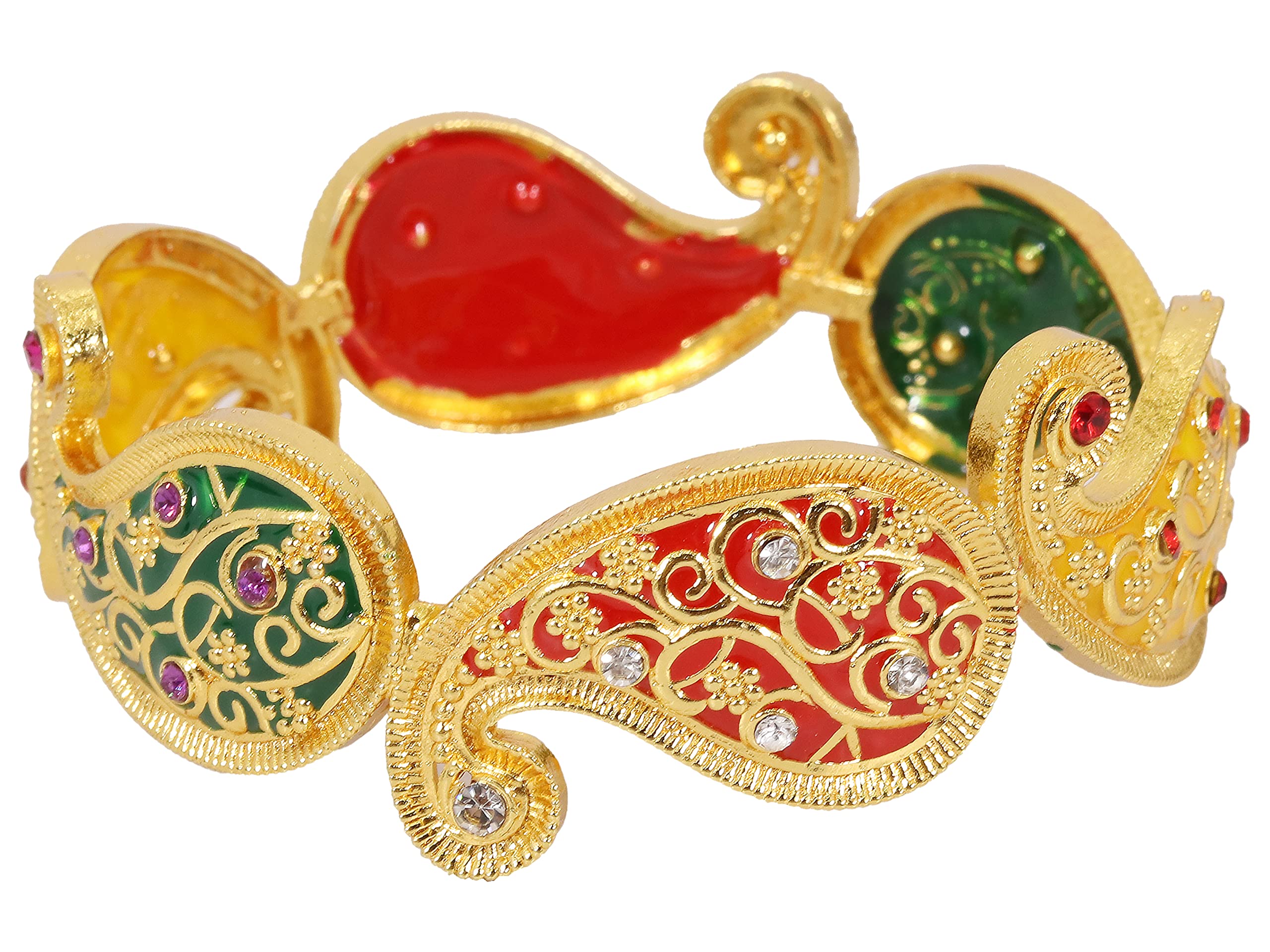 See full amazon price history chart for NMII Gold Plated Brass Metal With Zircon Gemstone One-Hand Traditional Kada Set For Women and Girls, (Devi_3019-2.8 Inches), Pack Of 1 Kada Set NMII Gold Plated Brass Metal With Zircon Gemstone One-Hand Traditional Kada Set For Women and Girls, (Devi_3019-2.8 Inches), Pack Of 1 Kada Set (B0C4JLDF6H) Amazon Price History, Amazon Price Tracker